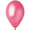 Lateksowe różowe Balony GM110 metal - klasyczne, 12" - 30 cm. 100 szt.
