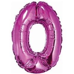 Foliowe różowe balony...