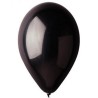 Lateksowe czarne Balony GM120 metal - klasyczne, 13" - 33 cm. 50 szt.