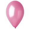 Lateksowe różowe Balony GM120 metal - klasyczne, 13" - 33 cm. 50 szt.