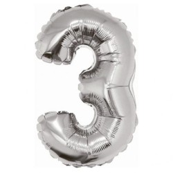 Foliowe srebrne balony...