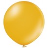 Lateksowy złoty Balon B250 Metallic Gold - okrągły 24" - 61 cm. 1 szt.