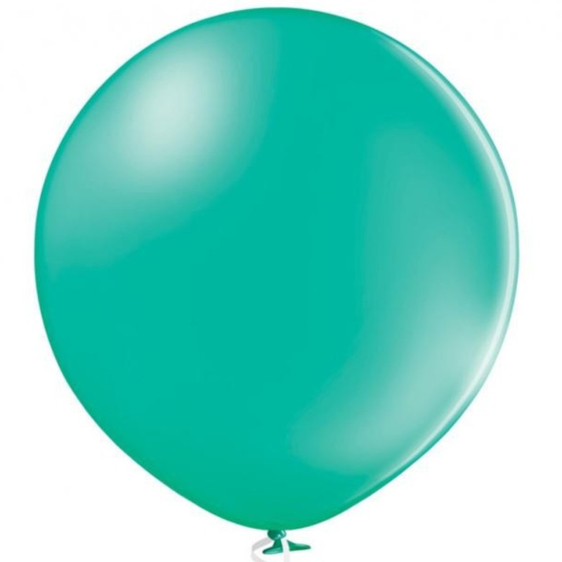 Lateksowy zielone Balony B250 Pastel - okrągłe, 24" - 61 cm. 2 szt.