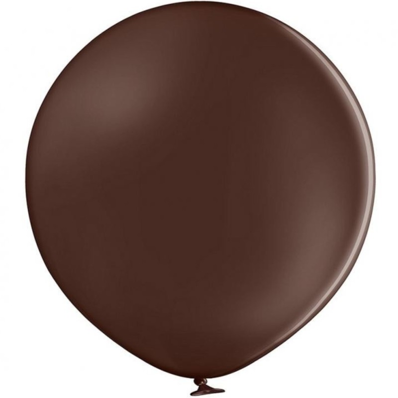 Lateksowe brązowy Balony D5 Pastel - okrągłe, 5" - 12,7 cm. 100 szt.