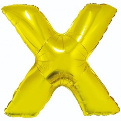 Balon foliowy złoty "Litera...