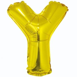 Balon foliowy złoty "Litera...