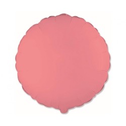 Foliowe czerwony balony okrągłe, 18” - 46 cm. 1 szt.