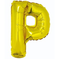 Balon foliowy złoty "Litera...