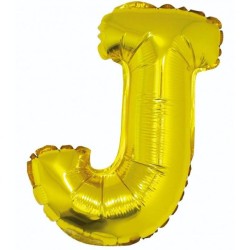 Balon foliowy złoty "Litera...