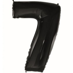 Balon foliowy czarna "cyfra...