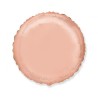 Foliowe różowe balony okrągłe, 18” - 46 cm. 1 szt.