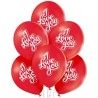 Lateksowe Balony D11 I Love You - Kocham Cię 12" - 30 cm. 6 szt.
