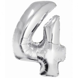 Balon foliowy srebrna...