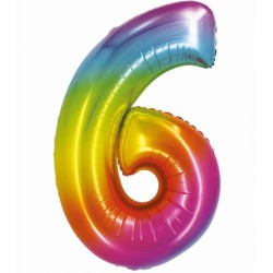 Balon foliowy tęczowa...