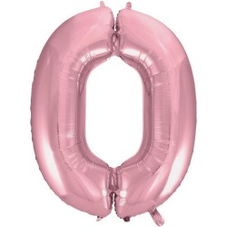 Balon foliowy różowa "cyfra...
