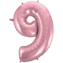 Balon foliowy różowa "cyfra...