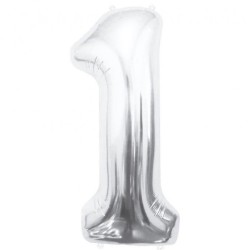 Balon foliowy srebrna...