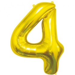 Balon foliowy złota "cyfra...