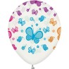 Lateksowe Balony Motylki, 12" - 30 cm./ 5 szt.