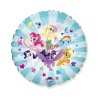 Foliowe Balony kolorowe z nadr. My little Pony Drużyna. 18" - 46 cm / 1 szt.