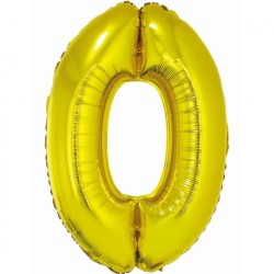 Balon foliowy złota Cyfra...