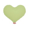 Balon foliowy zielony w kształcie "serca", 14"- 35 cm / 5 szt.