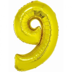Balon foliowy złota Cyfra...
