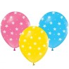 Lateksowe kolorowe Balony Gwiazdki, 12" - 30 cm./ 5 szt.