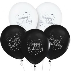 Lateksowe czarne i białe...