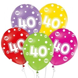 Lateksowe kolorowe Balony z...