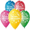 Balony Premium Hel W Dniu Urodzin, 13 cali/ 5 szt.