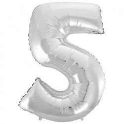 Balon foliowy srebrna...
