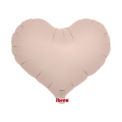 Balon foliowy różowy w kształcie "serca", 14"- 35 cm / 5 szt.