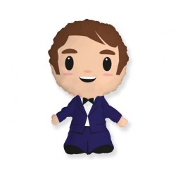 Kolorowy Balon foliowy 24" FX - Pan Młody 1 szt.