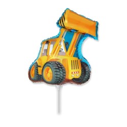 Kolorowy Balon foliowy 14" FX - "Koparka" 1 szt.