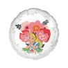 Foliowe Balony kolorowe z nadrukiem Alicji z Krainy Czarów. 18"- 46 cm / 1 szt.