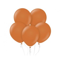 Lateksowe brązowe Balony Beauty&Charm, pastelowe karmelowe 12"/ 50 szt.
