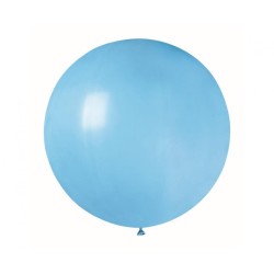 Lateksowe niebieskie balony kuliste, 31” - 80 cm. 1 szt.