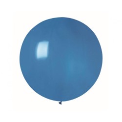 Lateksowe niebieskie balony kuliste, 31” - 80 cm. 1 szt.