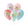 Lateksowe kolorowe Balony Premium Hel "Happy Birthday", 13"/ 5 szt.