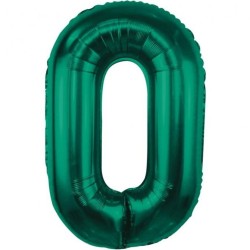 Balon foliowy zielona Cyfra...