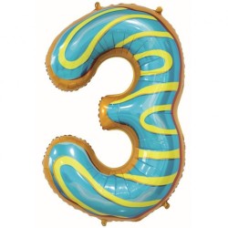 Balon foliowy wielokolorowa...