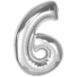 Balon foliowy srebrna...