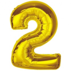 Balon foliowy złota "cyfra...
