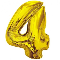 Balon foliowy złota "cyfra...
