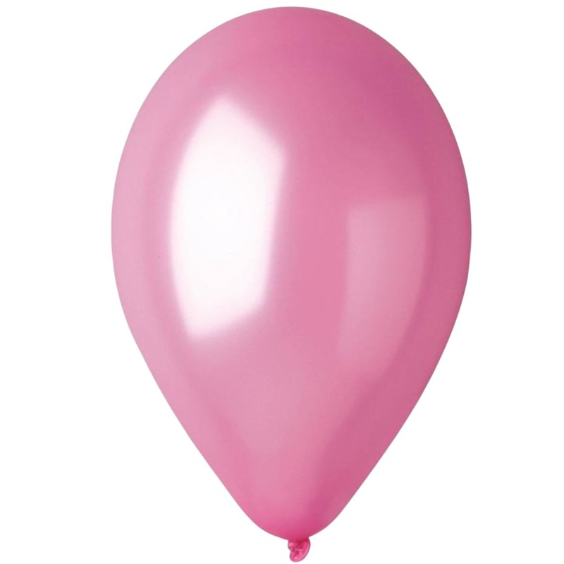 Lateksowe różowe metalic GM90 10" - 26 cm. 100 szt.
