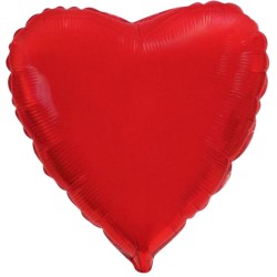 Balon foliowy czerwony w...