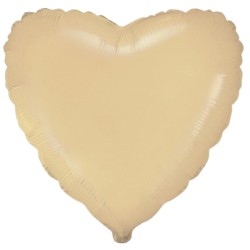 Balon foliowy beżowy w...
