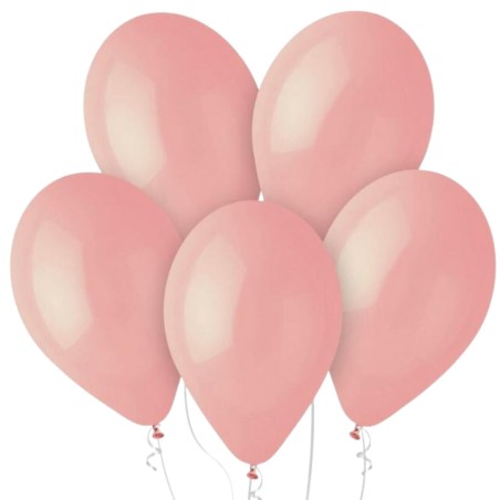 Lateksowe Balony G120 pastel - różowe delikatne 13" - 33 cm. 50 szt. (macaron)
