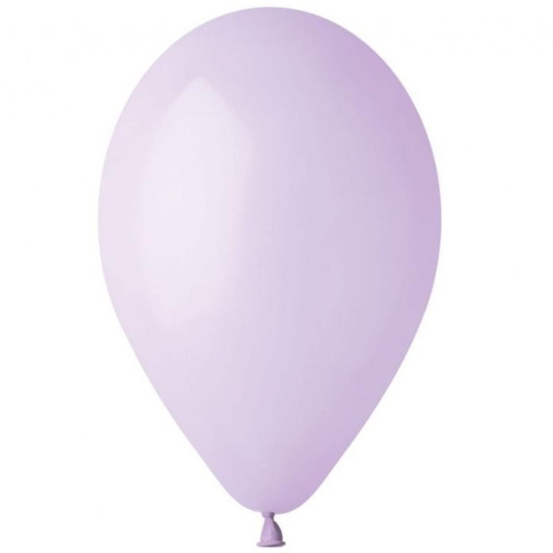 Lateksowe Balony G90 pastel 10" - liliowe 100 szt. 25 cm.